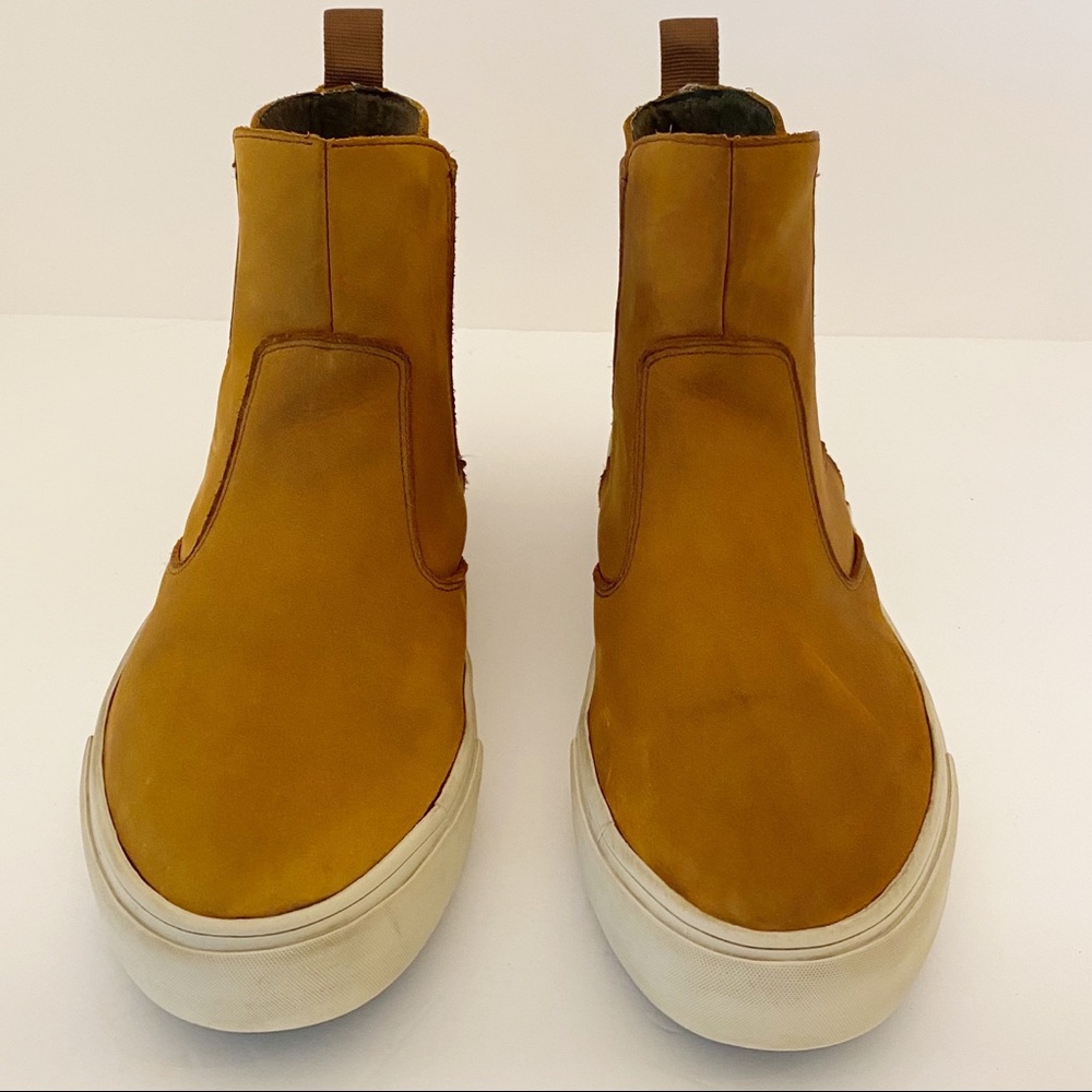 JCREW SeaVees Mens Coronado Boots Coco Brown 10.5